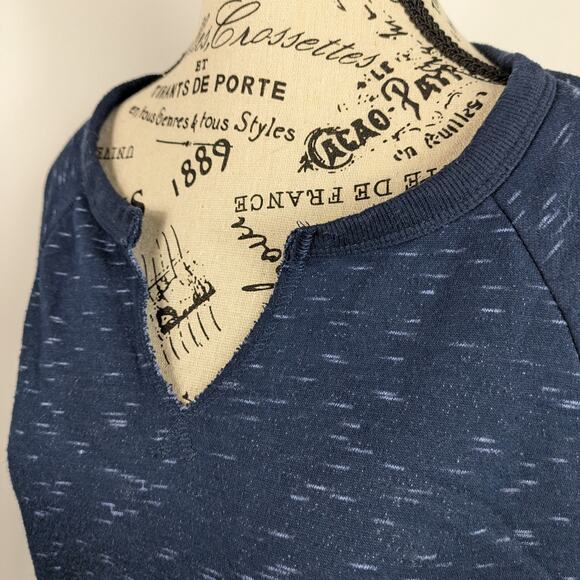 Womens Large V-Neck Sweater Stars Above Cozy Long Sleeve Baggy Comfy Crop - Picture 5 of 9